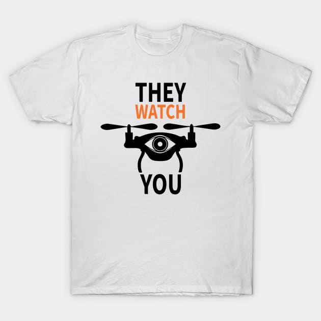 drone T-Shirt by FUNNY LIFE